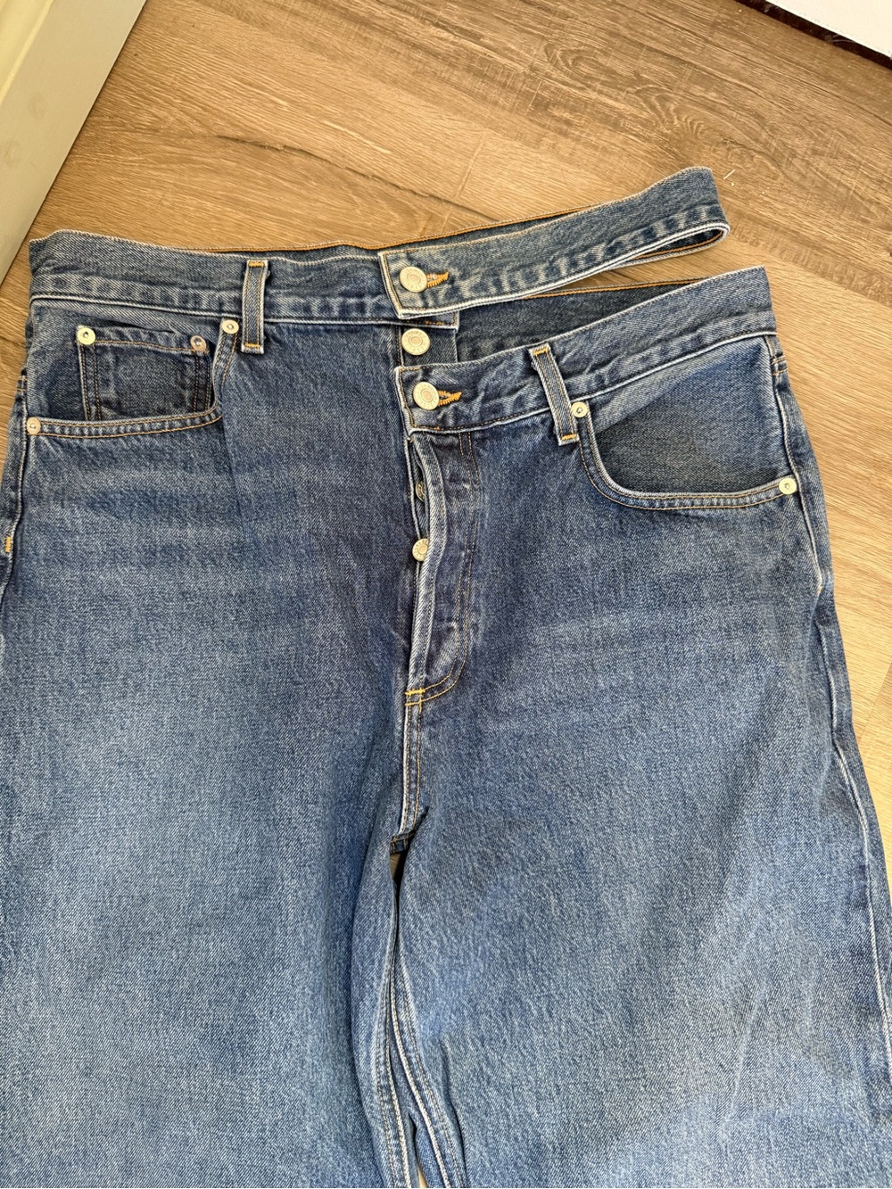 AGOLDE Broken Waistband Jean - size 30 - Picture 4 of 11
